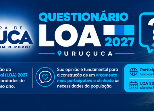 CONSULTA PÚBLICA – LEI ORÇAMENTÁRIA ANUAL – LOA 2027